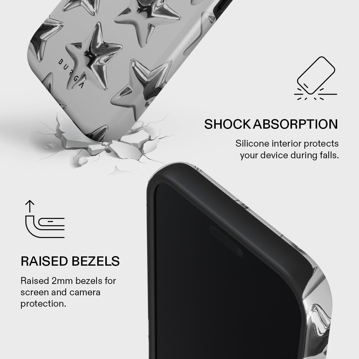 Amazon.co.jp: BURGA iPhone 17 Pro Max用スマホケース - かわいい